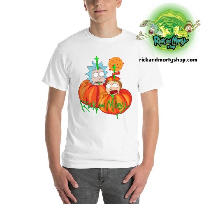 R&m Halloween T-Shirt / White S