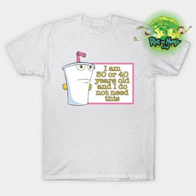 Rick And Morty 30 Or 40 T-Shirt White / S