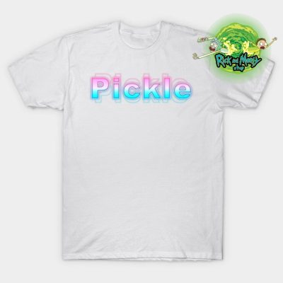 Rick And Morty Pickle T-Shirt White / S
