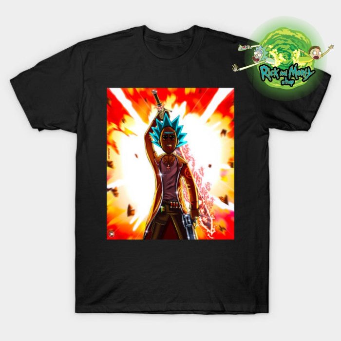 Rick As Dante T-Shirt Black / S