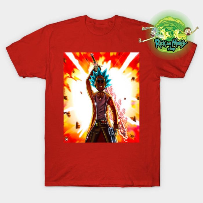 Rick As Dante T-Shirt Red / S