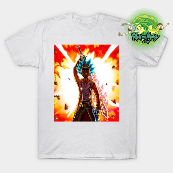 Rick As Dante T-Shirt White / S