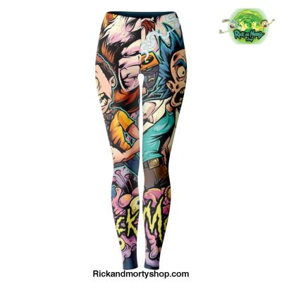 Collage Rick And Morty Leggings