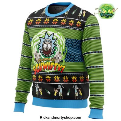 NHL Edmonton Oilers Rick and Morty Ugly Christmas Sweater - LIMITED EDITION