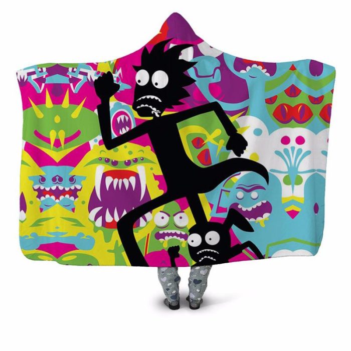 Rick and Morty Hooded Blanket a4e04269 68be 45a7 ad3c - Rick And Morty Shop
