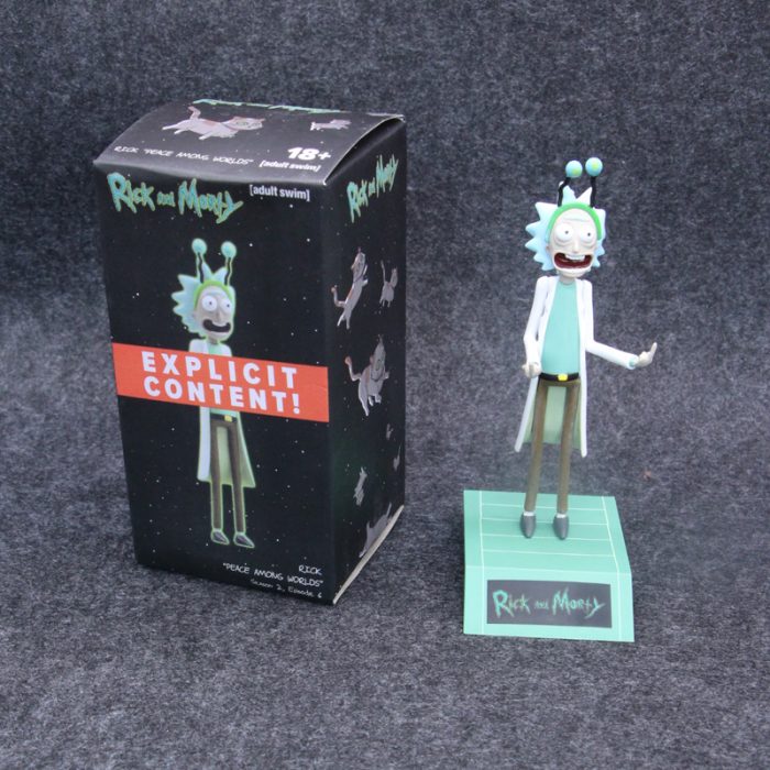 16cm Rick Peace Among Worlds Statue Action Figure Toys - Rick And Morty Shop