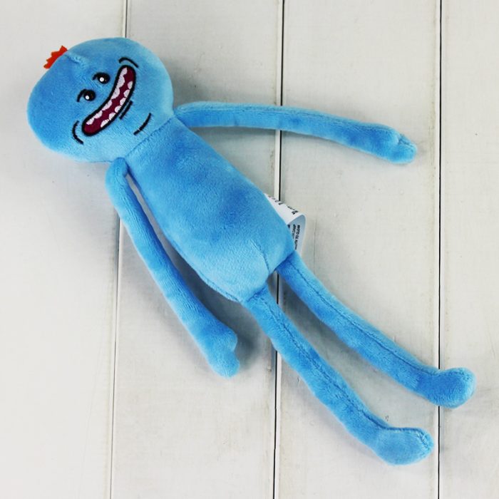 25cm 3 Styles Meeseeks Stuffed Plush Toys Dolls For Kids Gift 4 - Rick And Morty Shop