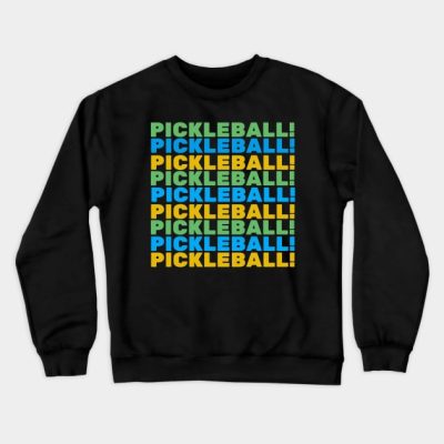 Pickleball Crewneck Sweatshirt Official Cow Anime Merch
