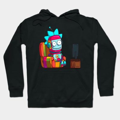 Bots Love Rick Hoodie Official Cow Anime Merch