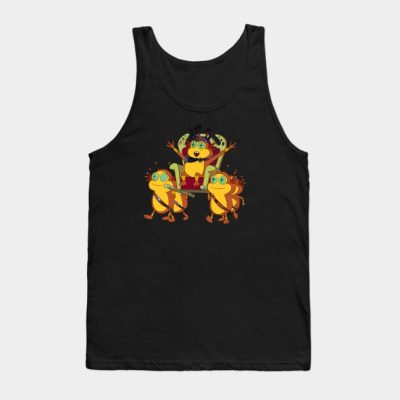 King Of Pluto Galaxy Rick And Morty Tank Top Official Cow Anime Merch