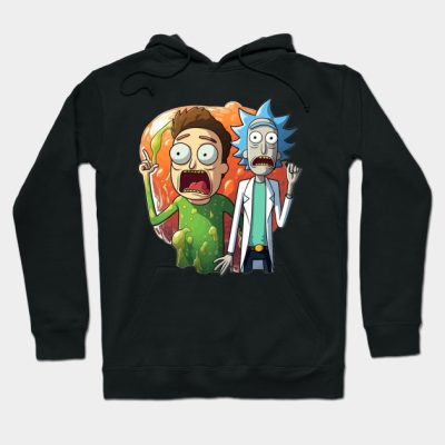 Rick And Morty Hoodie Official Cow Anime Merch