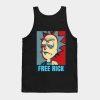 Free Rick Tank Top Official Cow Anime Merch