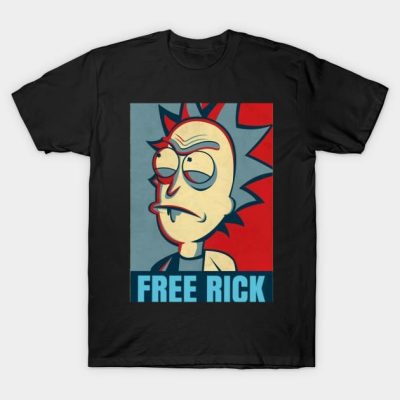 Free Rick T-Shirt Official Cow Anime Merch