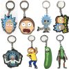 Anime Rick And Morti Silicone Keychain Kawaii Figure Doll Key Chain Keyring Cartoon Key Charms Children - Rick And Morty Shop