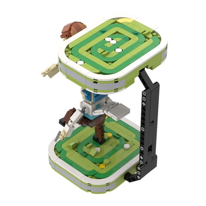 Buildmoc Movie Cartoon Anime Figure Ricks and Grandson Spaceship Travel Through Time and Space Model Building 2 - Rick And Morty Shop