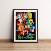 Cartoon Funny Rick Animation Poster Wall Art Pictures Canvas Print Bar Cafe Living Room Bedroom Home 10 - Rick And Morty Shop