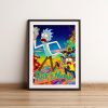 Cartoon Funny Rick Animation Poster Wall Art Pictures Canvas Print Bar Cafe Living Room Bedroom Home 11 - Rick And Morty Shop