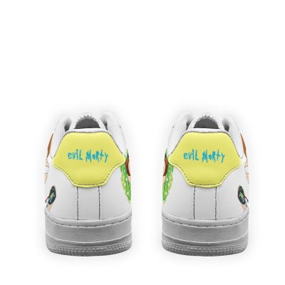 Evil Morty Rick and Morty Custom Air Sneakers QD13 3 perfectivy com - Rick And Morty Shop