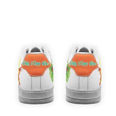 King Flippy Nips Rick and Morty Custom Air Sneakers QD13 3 perfectivy com - Rick And Morty Shop