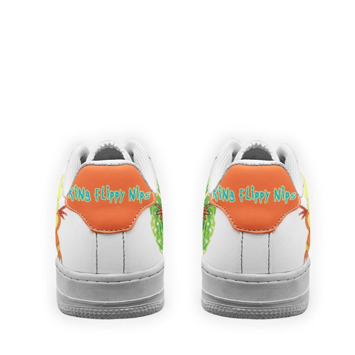 King Flippy Nips Rick and Morty Custom Air Sneakers QD13 3 perfectivy com - Rick And Morty Shop