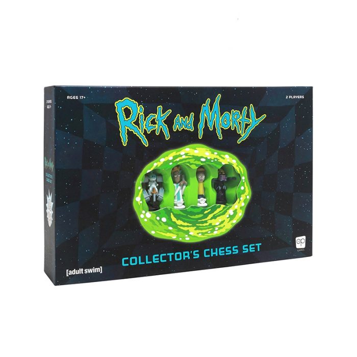 New Arrival Movie TV Rick Et Morty Chess Set Board Games Costumes Birthday New Year Goods 4 - Rick And Morty Shop