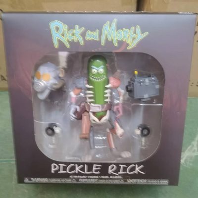 Pickle Rick Action Figure Mouse Helmet Model Toys 2 - Rick And Morty Shop