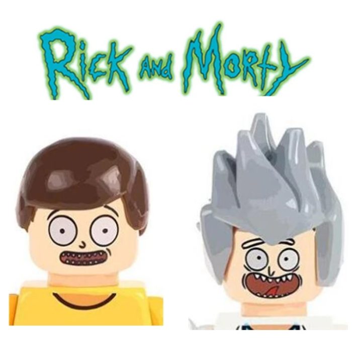 Rick Mini Man American Cartoon Figure Minifigs Figurine Building Blocks Figures Bricks Children Kids DIY Gifts - Rick And Morty Shop