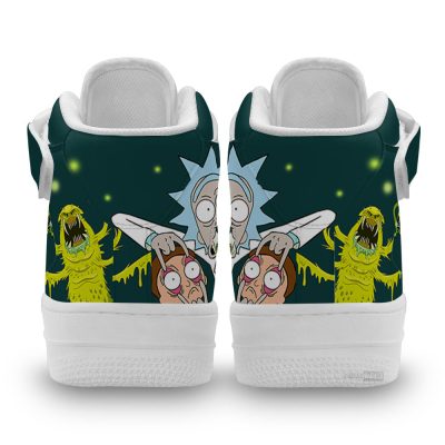 Rick and Morty Air Mid Shoes Custom Sneakers For Fans 4 GearWanta - Rick And Morty Shop