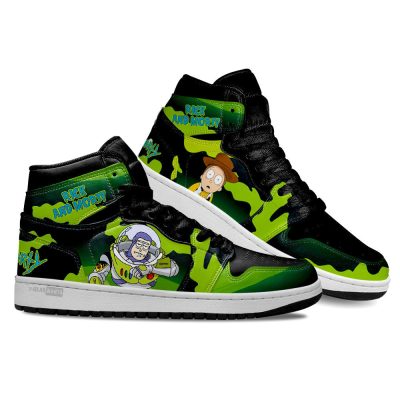 Rick and Morty Crossover Toy Story Air J1s Sneakers Custom Shoes 3 GearWanta - Rick And Morty Shop