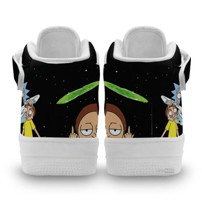 Rick and Morty Custom Air Mid Shoes For Fans 3 GearWanta - Rick And Morty Shop