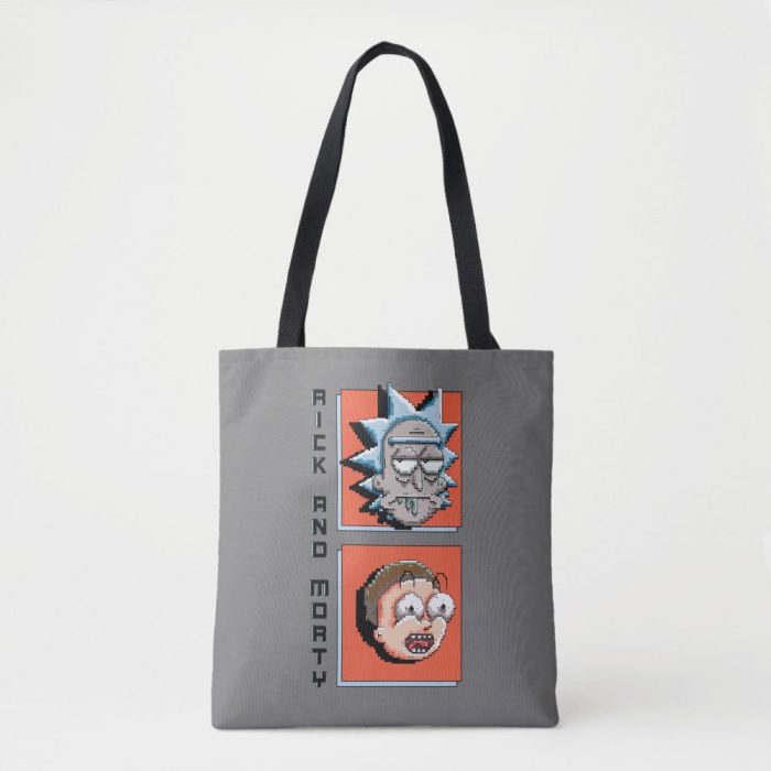 pixelverse rick and morty panel graphic tote bag r7498a331227c424d9f622756b9cae476 6kcf1 1000 - Rick And Morty Shop