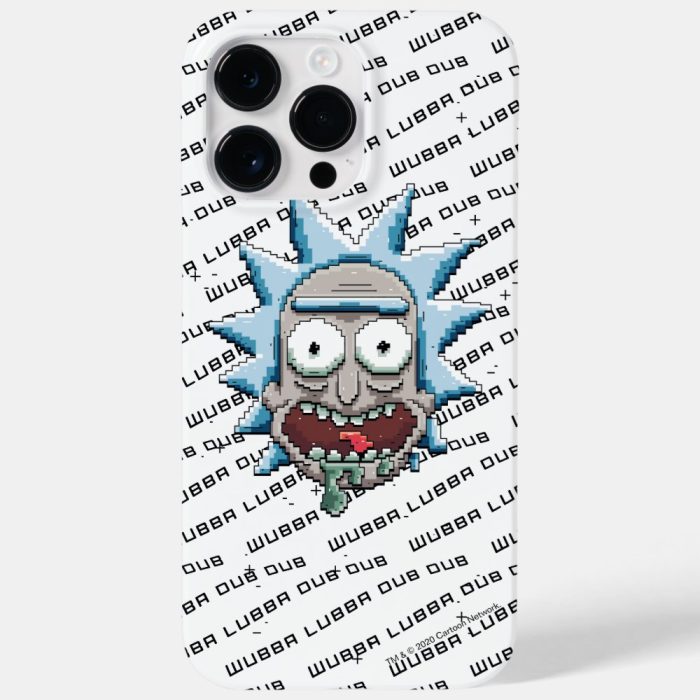 pixelverse rick drooling head case mate iphone case - Rick And Morty Shop