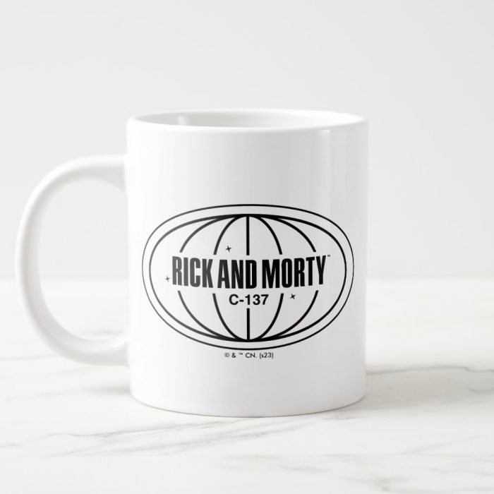 retro rick and morty c 137 dimension badge giant coffee mug rb4acccecadc04a2db5024fabb162aa85 kjukt 1000 - Rick And Morty Shop