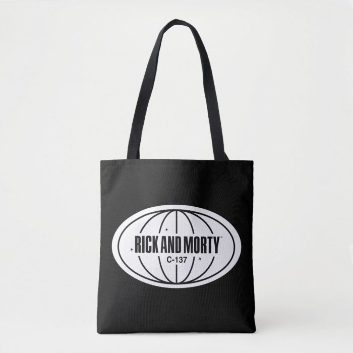 retro rick and morty c 137 dimension badge tote bag raac816b2072148a68fc6f6951433217e 6kcf1 1000 - Rick And Morty Shop