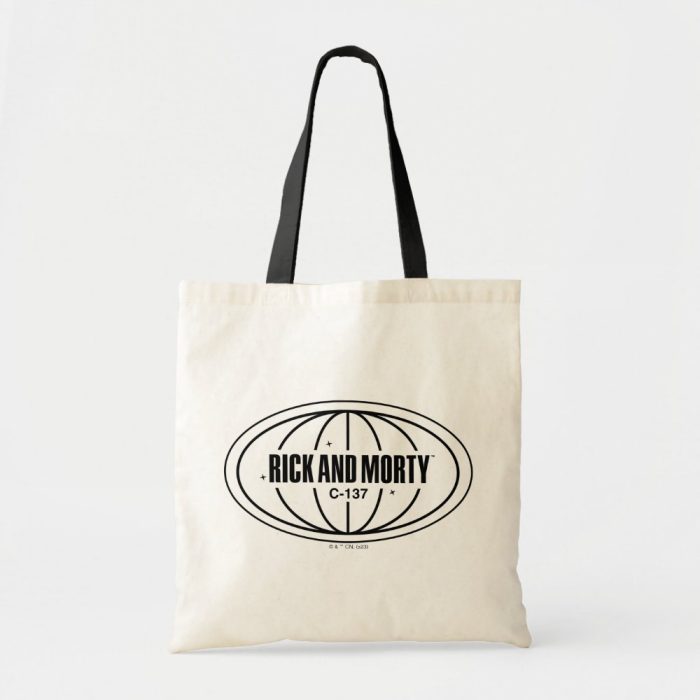 retro rick and morty c 137 dimension badge tote bag rea0e33baba324f22bfe19fd8670e32e2 v9wtl 8byvr 1000 - Rick And Morty Shop