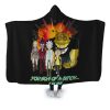 rick and morty heist hooded blanket topnotchy adult premium sherpa 274 - Rick And Morty Shop