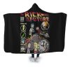 rick to the future hooded blanket coddesigns adult premium sherpa 210 - Rick And Morty Shop