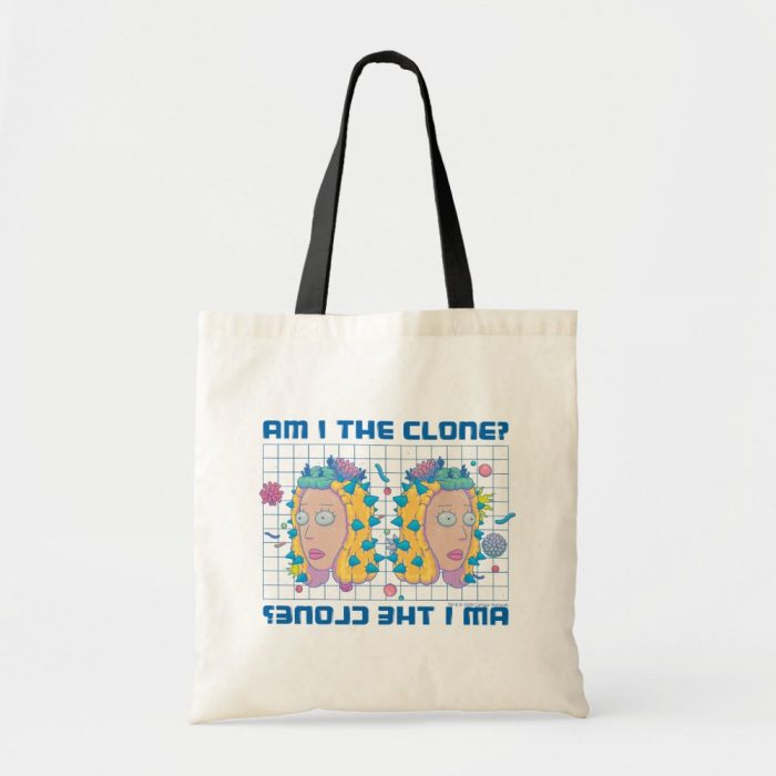 rick and morty am i the clone tote bag r1e6f5168b6754b3a910d6a17512b7b4b v9wtl 8byvr 1000 - Rick And Morty Shop