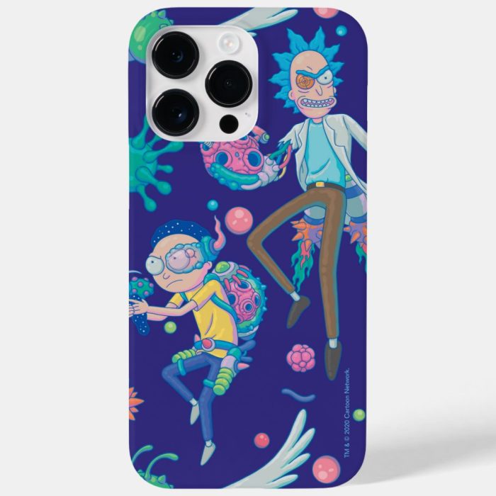 rick and morty among infected cells pattern case mate iphone case - Rick And Morty Shop