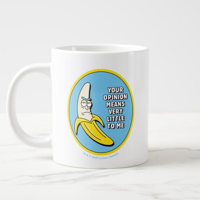 rick and morty banana rick badge giant coffee mug r443d0bb1366d4d47a99d8c030854409d kjukt 1000 - Rick And Morty Shop