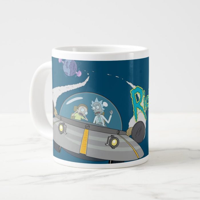 rick and morty flying off in space ship giant coffee mug r7dbeb60b4512430ebf50690784586b51 2wn1h 8byvr 1000 - Rick And Morty Shop