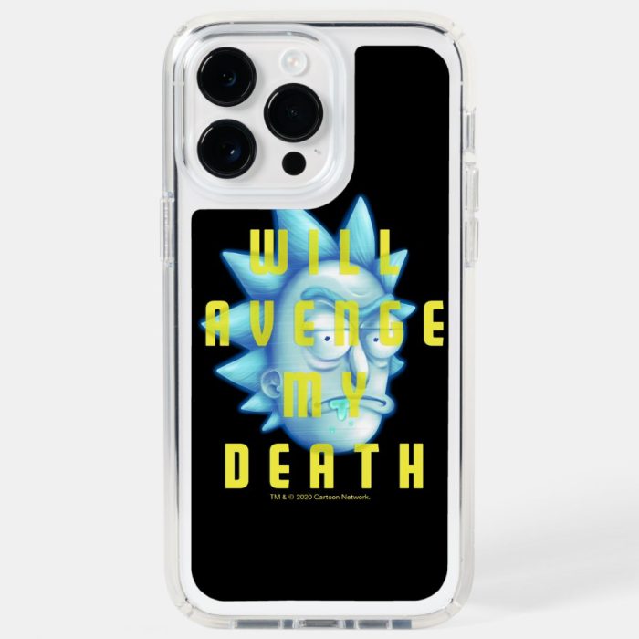 rick and morty i will avenge my death speck iphone case r47d264a76ef345f3b568d9ada38cf730 s39no 1000 - Rick And Morty Shop