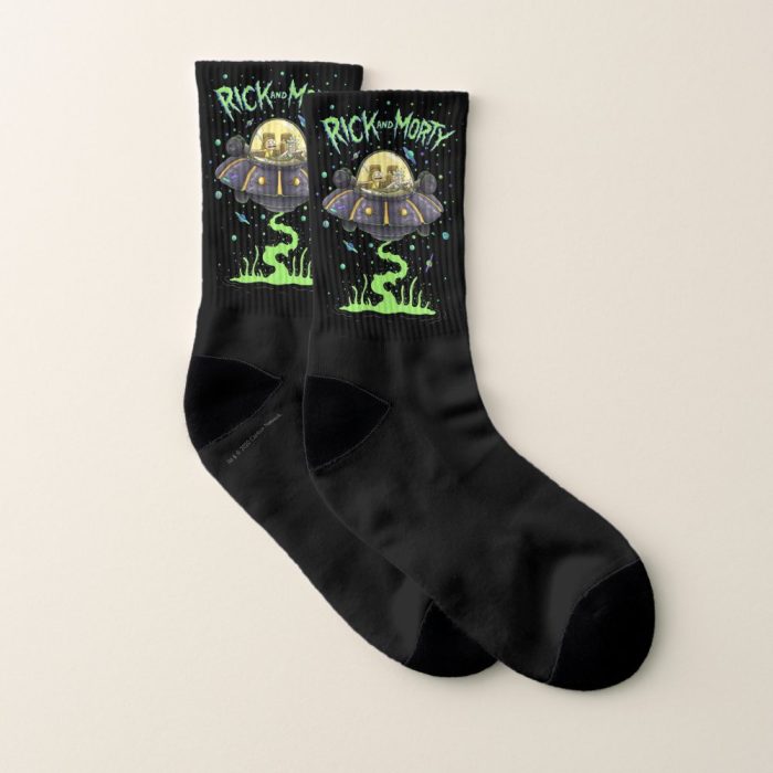 rick and morty illustrated space flight graph socks r0302b01f019c4843bfa77df6a8b1f4f2 ejsjd 1000 - Rick And Morty Shop