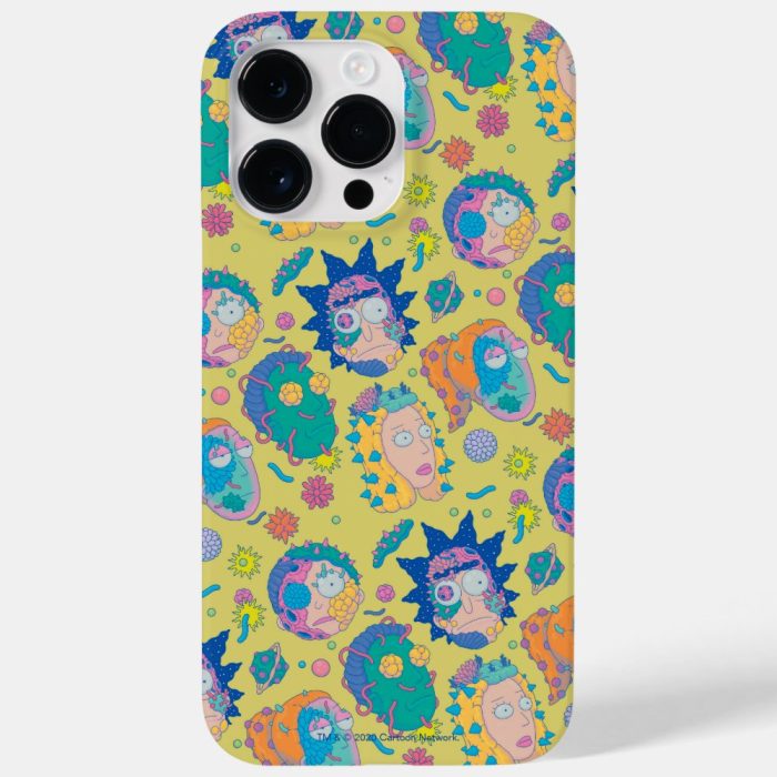 rick and morty infected smith family pattern case mate iphone case - Rick And Morty Shop