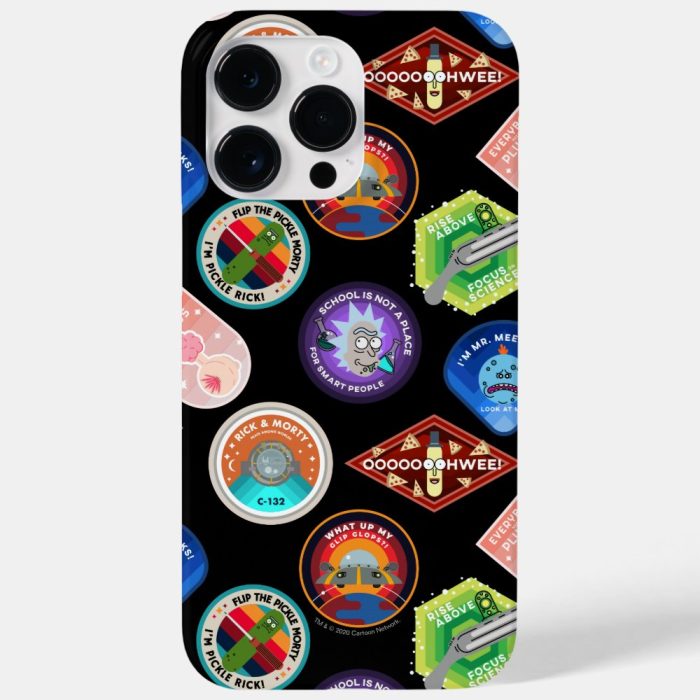 rick and morty outer space patches pattern case mate iphone case - Rick And Morty Shop