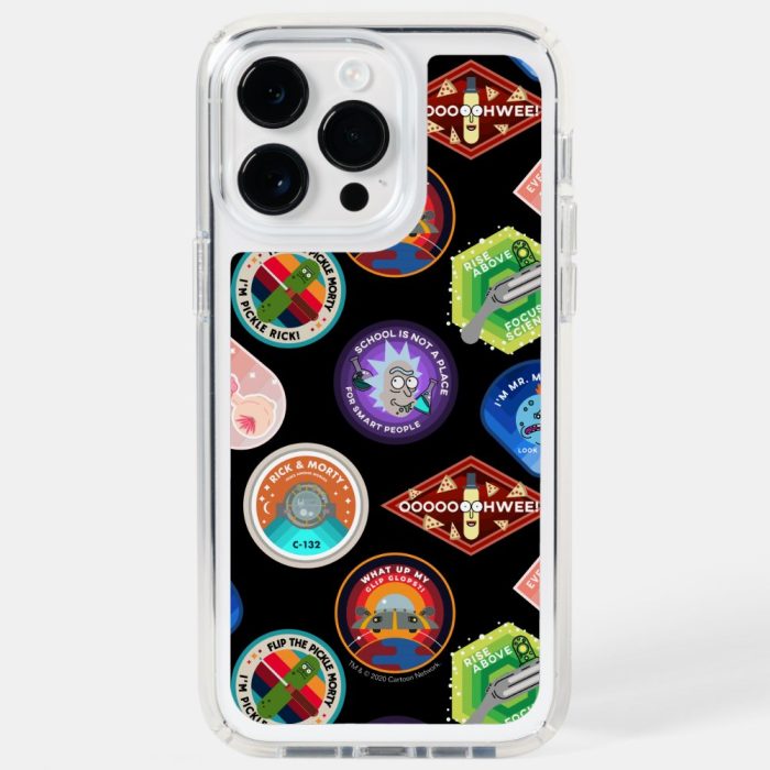 rick and morty outer space patches pattern speck iphone case r2e17b6ffca9943a3bee75c197a6cffe6 s39no 1000 - Rick And Morty Shop