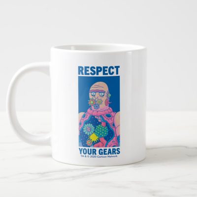 rick and morty respect your gears giant coffee mug r346abc511c624876933bc17a8a4a1823 kjukt 1000 - Rick And Morty Shop