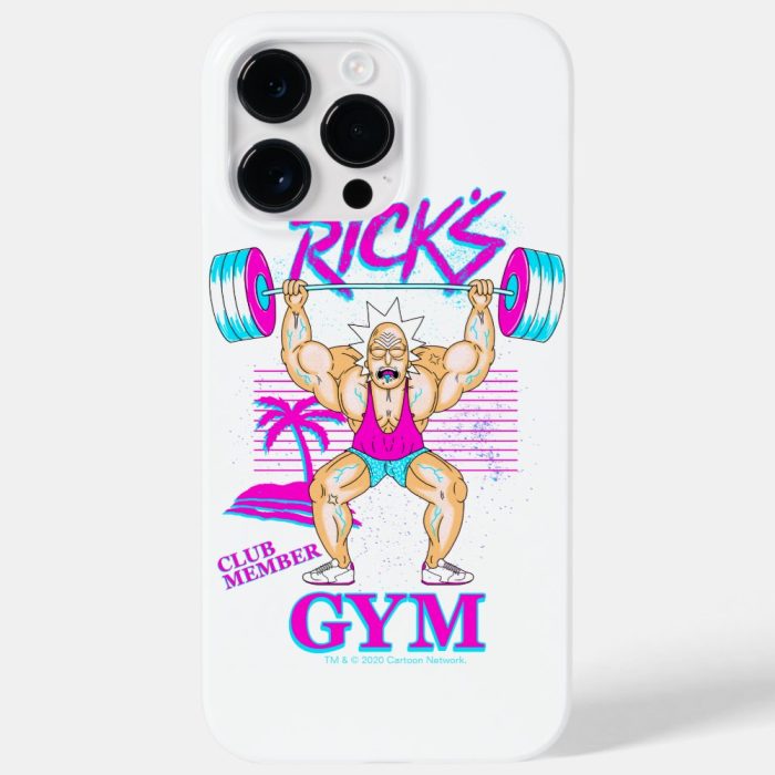 rick and morty ricks gym club member case mate iphone case - Rick And Morty Shop
