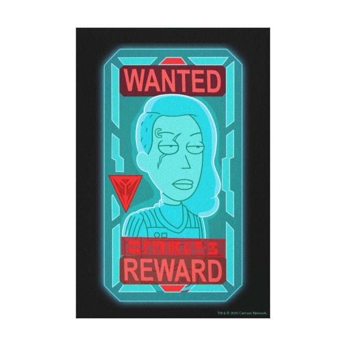 rick and morty space beth wanted poster canvas print r934cdff917444279926f69fb671f8803 agn5a 8byvr 1000 - Rick And Morty Shop