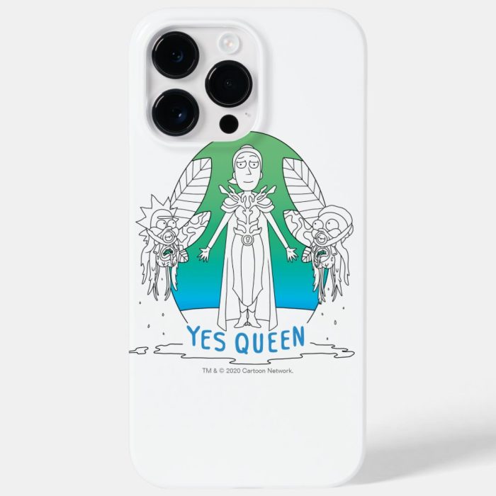 rick and morty yes queen case mate iphone case - Rick And Morty Shop